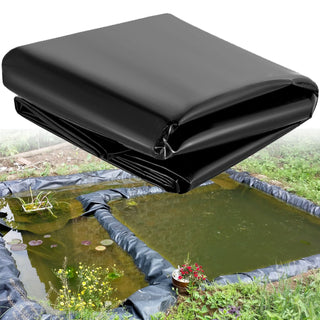 VEVOR LLDPE Pond Liner 20x25 Ft, Pond Liner 20 Mil, Fish Pond Liners For Waterfall, Pond And Fish Ponds
