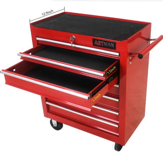7 DRAWERS MULTIFUNCTIONAL TOOL CART WITH WHEELS