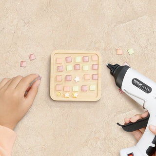 VEVOR Hot Glue Gun,  Dual Power, Mini Hot Glue Gun With 20 Premium Glue Sticks And Oxford Cloth Bag, Fast Preheating & High Temp Melt Glue Gun For Crafts, Arts, DIY, Quick Home Repairs, White