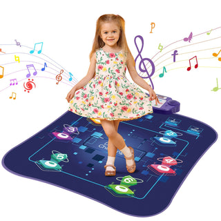 VEVOR Dance Mat For Kids Dance Pad Toy With Wireless Bluetooth Gift For 3 Girls