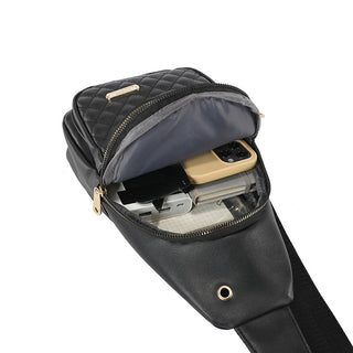 Storage Bag & Travel Bag Small Sling Bag Crossbody Chest Shoulder Water Resistant Sling Purse One Strap Travel Bag For Women With Earphone Hole