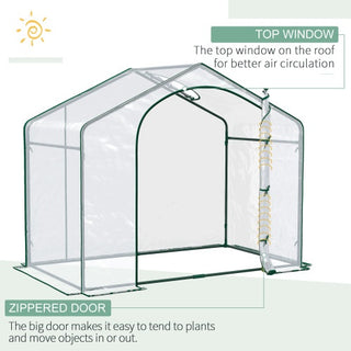 Portable Walk-in Steel Frame Garden Greenhouse