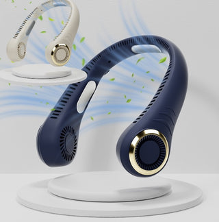Cooling Neck Fan Portable Fan Cold Air - Fathers Day Gifts For Dad, Hands-Free Wearable Ultra Quiet, Handheld USB Rechargeable For Travel, Gym, Office Perfect Gift 3 Speeds
