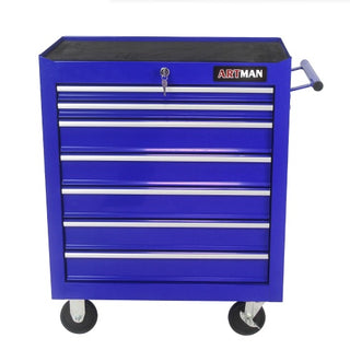 7 DRAWERS MULTIFUNCTIONAL TOOL CART WITH WHEELS