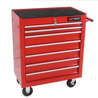 7 DRAWERS MULTIFUNCTIONAL TOOL CART WITH WHEELS