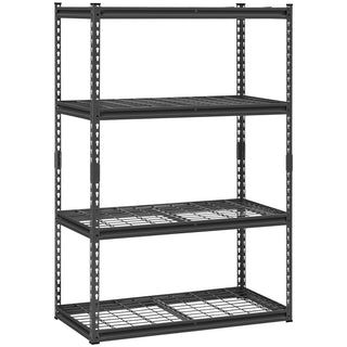 Storage Shelves 4 Tier Adjustable Heavy Duty Garage Shelving Units 2400 Lbs