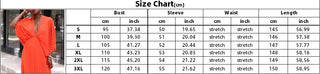 Plus Size Women's Summer V-Neck Bat Sleeves Loose Casual Pleated Dress