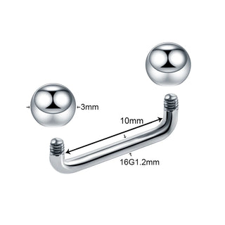 G23 Titanium Micro Dermal Piercing Crystal Dermal Anchor Piercing Top Internal &External Skin Diver Surface Piercing Jewelry