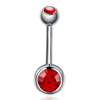 ASTM F136 Titanium Navel Piercing 14G Belly Button Rings Colored Piercing Ombligo Nombril Navel Earring Body Jewelry