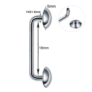 G23 Titanium Micro Dermal Piercing Crystal Dermal Anchor Piercing Top Internal &External Skin Diver Surface Piercing Jewelry