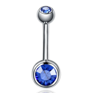 ASTM F136 Titanium Navel Piercing 14G Belly Button Rings Colored Piercing Ombligo Nombril Navel Earring Body Jewelry