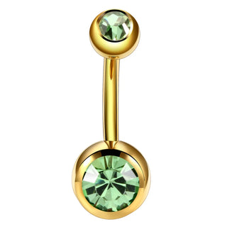 ASTM F136 Titanium Navel Piercing 14G Belly Button Rings Colored Piercing Ombligo Nombril Navel Earring Body Jewelry