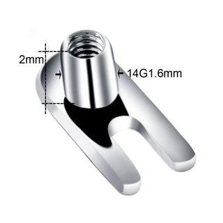 G23 Titanium Dermal Anchor Skin Diver Base Surface Barbell Piercings Micro Dermal Anchor Tops Mamilo Pircings Body Jewelry