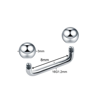 G23 Titanium Micro Dermal Piercing Crystal Dermal Anchor Piercing Top Internal &External Skin Diver Surface Piercing Jewelry