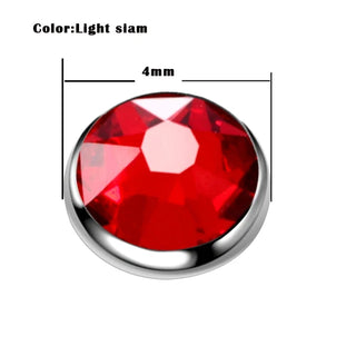 Titanium Dermal Piercings Micro Dermal Anchor Threading Dermal Top Skin Diver Crystal Piercings Hide in Surface Body Jewelry