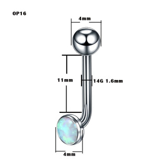 G23 Titanium Christina Vertical Hood Piercings Lip Rings VCH Intimate Piercing Surface Body Jewelry Piercings for Men Women