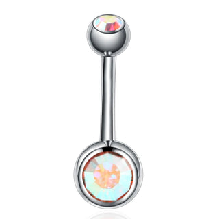 ASTM F136 Titanium Navel Piercing 14G Belly Button Rings Colored Piercing Ombligo Nombril Navel Earring Body Jewelry