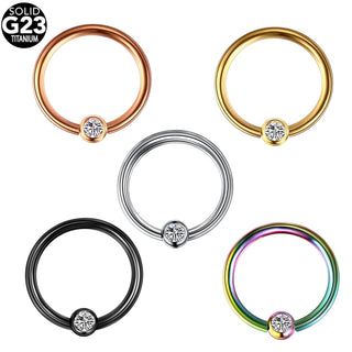 Titanium Nose Piercings 16G Septum Piercing Nose Ring Daith Piercings Conch CBR Rook Piercings Labret Lip Rings Body Jewelry