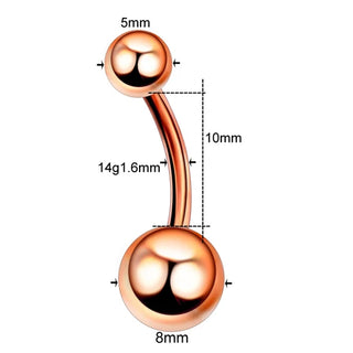 Titanium Navel Piercings Belly Button Rings 14G Curved Barbell Pircing Ombligo Nombril Navel Earrings Sexy Body Jewelry