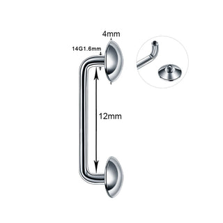 G23 Titanium Micro Dermal Piercing Crystal Dermal Anchor Piercing Top Internal &External Skin Diver Surface Piercing Jewelry