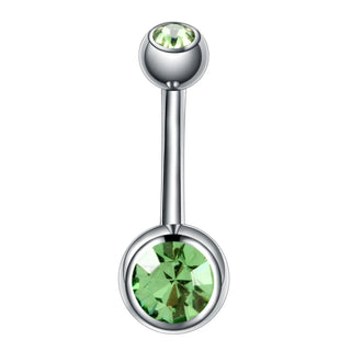 ASTM F136 Titanium Navel Piercing 14G Belly Button Rings Colored Piercing Ombligo Nombril Navel Earring Body Jewelry