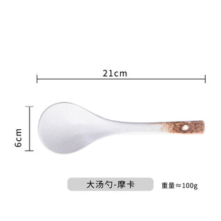 Japanese Ramen Bowl Ceramic Bowl Household Salad Bowl Creative Specialty Restaurant Tableware - Thomas Family Essentials LLC