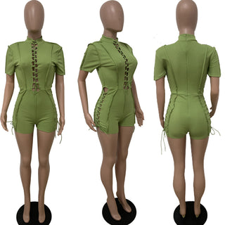 Summer Sexy Fitted Hollow Out Rompers