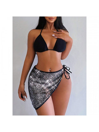 Solid Color Low Rise Bodycon Bikinis