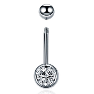 14G Titanium Navel Piercings Belly Button Rings CZ Crystal Piercing Ombligo Navel Earring Piercings Sexy Body Jewelry Women