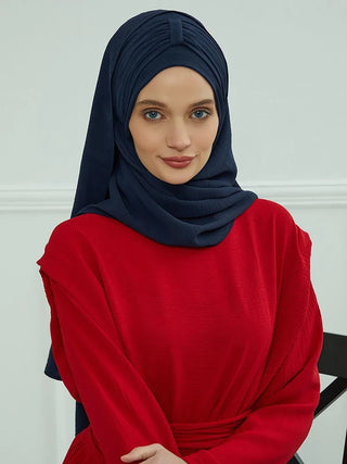 Large Plain Muslim Hat Inner Hijab Caps Ramadan Headwraps Pre-design