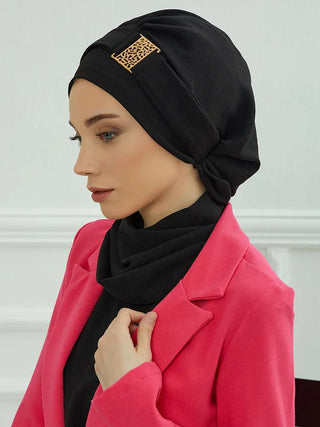 Plain Muslim Hat Inner Jersey Hijabs Women Turkey Instant Turban Islamic Caps Ramadan Headwraps Luxury Khimar Ladies Clothing