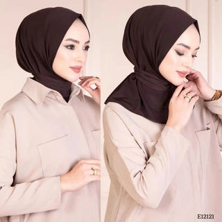 Muslim Modal Hijab Abaya Satin Hijabs For Woman Abayas Jersey Scarf Islamic Dress Women Turbans Turban Instant Head Wrap Shawl