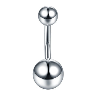 G23 Titanium Piercings 14G Belly Button Piercing Dangle Goth Navel Earring Crystal Gem Ombligo Pircings Ear Piercer Jewelry 10mm