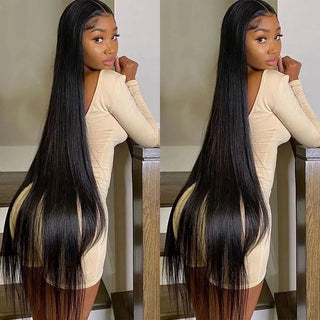 Glueless Wig Human Hair Ready To Wear Preplucked Straight Human Hair Wigs 5x5 Lace Closure Pre Cut 13x4 Lace Front Wigs Thomas Family Essentials