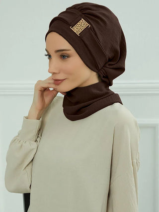 Plain Muslim Hat Inner Jersey Hijabs Women Turkey Instant Turban Islamic Caps Ramadan Headwraps Luxury Khimar Ladies Clothing