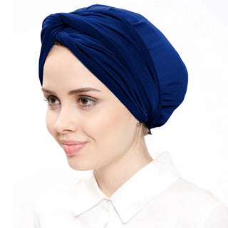 Plain Muslim Hijabs Women Solid Hijab Islamic Muslim Hijab Instant Turban