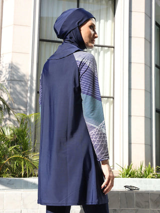 New Sporty Plain Muslim Swim Instant Turban Black Hijabs Women Islamic Bandana Bonnet India Hats Female Headwrap Turbante Mujer