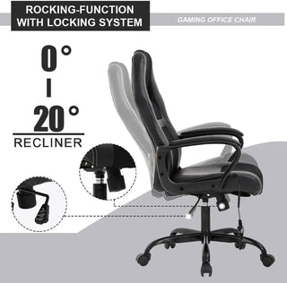 Furniture suppliesBestOffice PC Gaming Chair Massage Office Chair Ergonomic Desk  Adjustable PU Leather Chair