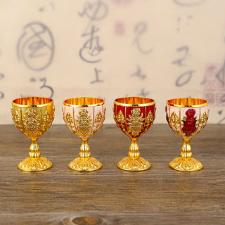 30ML High-end Household cocktail Glass A Sip Of Vintage High-value Creative Personality Anti-fall Cocktail Cup Ornaments 7 Types