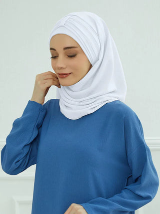 Large Plain Muslim Hat Inner Hijab Caps Ramadan Headwraps Pre-design