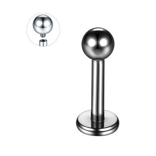 14G 16G Internally Threaded Labret Monroe Lip Studs Titanium Helix Cartilage Tragus Earring Piercing Jewelry for Women