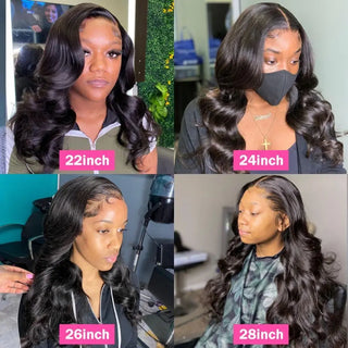 360 Full Lace Wigs For Ponytail Brazilian 30 32Inch Body Wave 13x4 13x6 HD Lace Front Wig Pre Plucked Remy 4x4 Lace Closure Wig Thomas Family Essentials