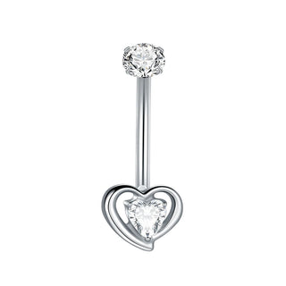 Titanium Gold Color Navel Piercings Marquise CZ Crystal Belly Button Rings Navel Earring Belly Piercings Ombligo Jewelry