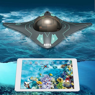 APP WIFI Real-time Transmission RC Toy Wireless Remote Control Boat Underwater Camera children toys Video Yacht Toys Gift