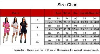 5Pcs Bulk Wholesale Sexy Hollow Out Playsuits Women Solid Short Sleeve Knitting Romper Female Slim Skinny Elastic Jumpsuits 9448