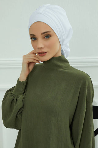 New Plain Muslim Inner Cap Hijabs For Women Solid Hijab Undercap Turban Hat Islamic Muslim Hijabs Patch Designs