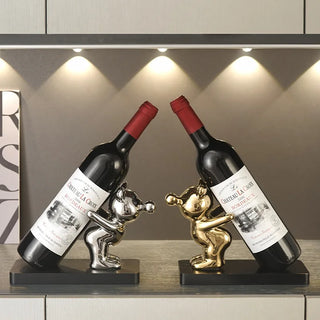 Luxury Living Room, Wine Rack, Wine Cabinet Decorations, Handicrafts, High-end Restaurant Decorations Shelf Decor