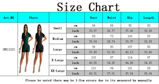 Women Solid Short Sleeve Jumpsuit