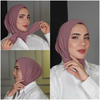 Muslim Jersy Hijab Scarf White Abaya Hijabs For Woman Jersey Abayas Women Islamic Dress Head Wrap Turbans Instant Crinkle Turban