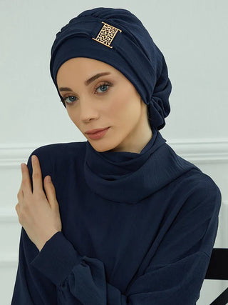 Plain Muslim Hat Inner Jersey Hijabs Women Turkey Instant Turban Islamic Caps Ramadan Headwraps Luxury Khimar Ladies Clothing